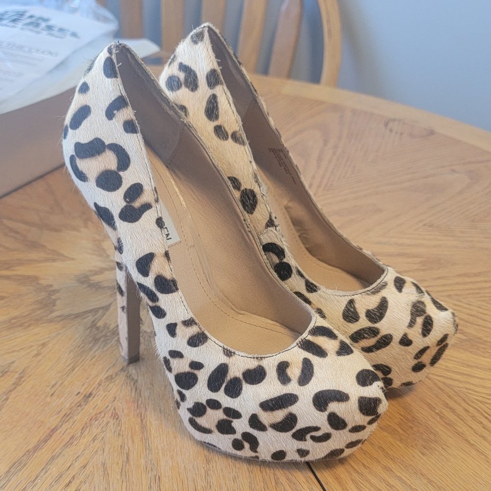 Steve Madden Platform Cheetah Heels